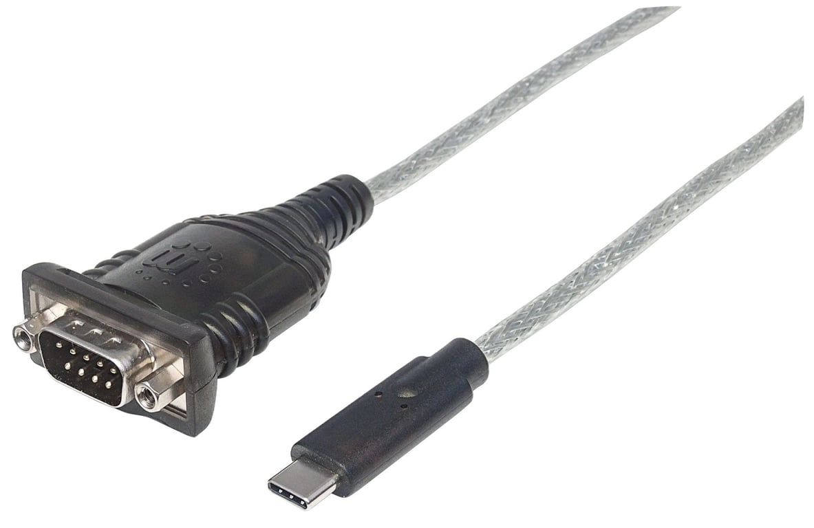 Manhattan USB-C to Serial Converter Male