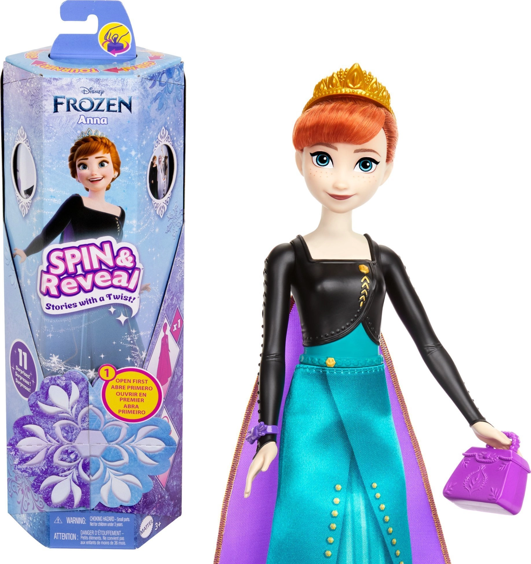 Disney Frozen SPIN  REVEAL Anna 01924012