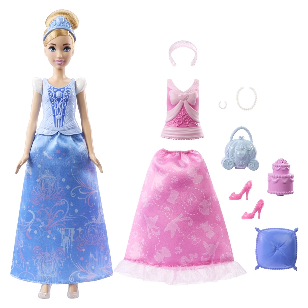 Disney Princess 2-in-1 Stories Cinderella Fashion