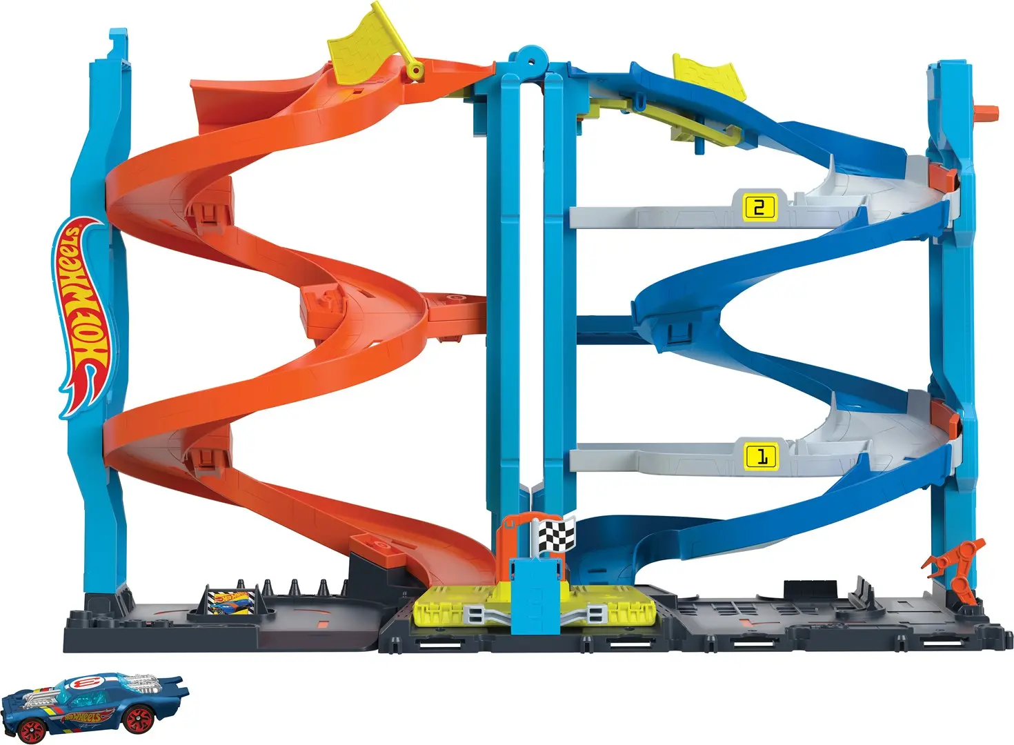Hot Wheels City Transforming Race Tower
