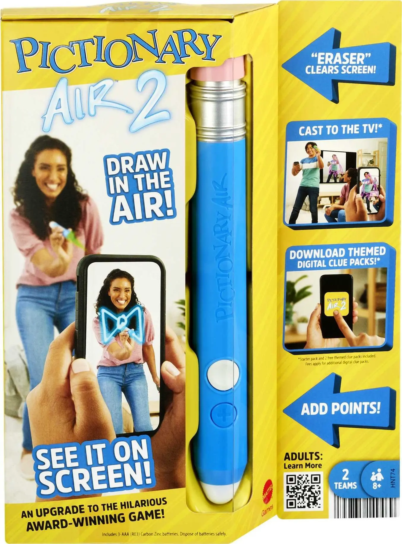 Mattel Games Pictionary Air 2 Game