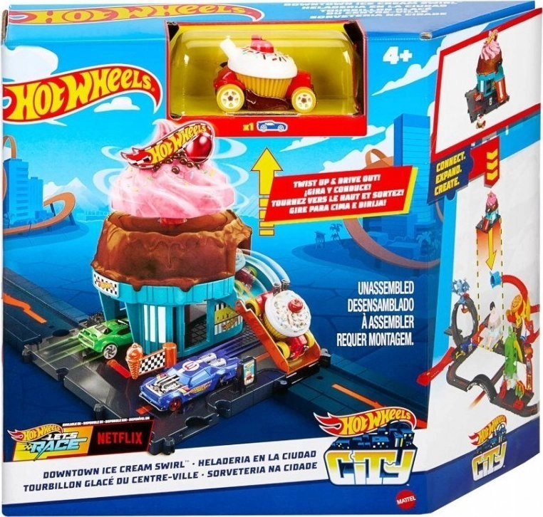 Hot Wheels City Downtown Ice Cream