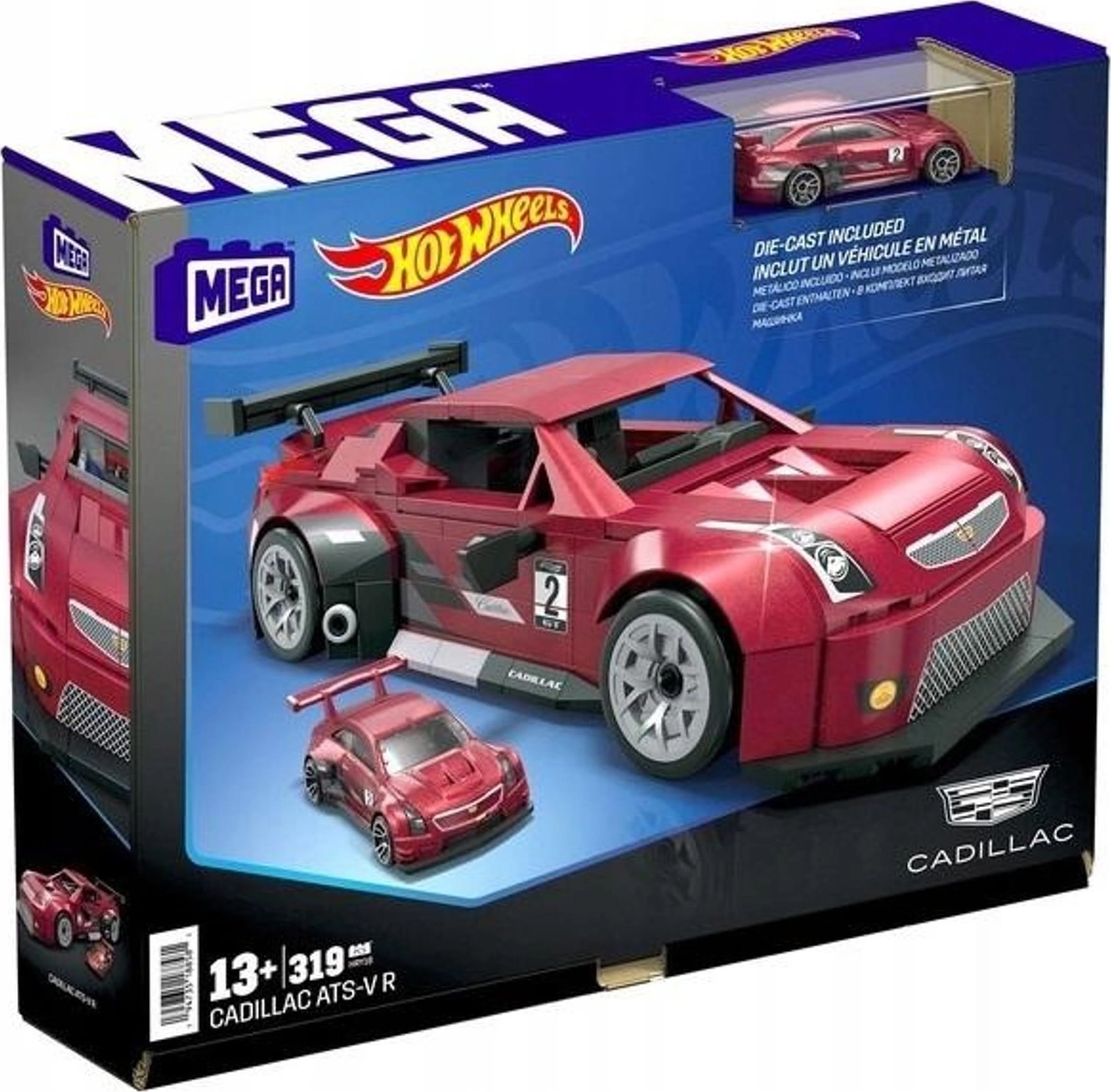 MEGA Hot Wheels Showcase Cadillac ATS-V