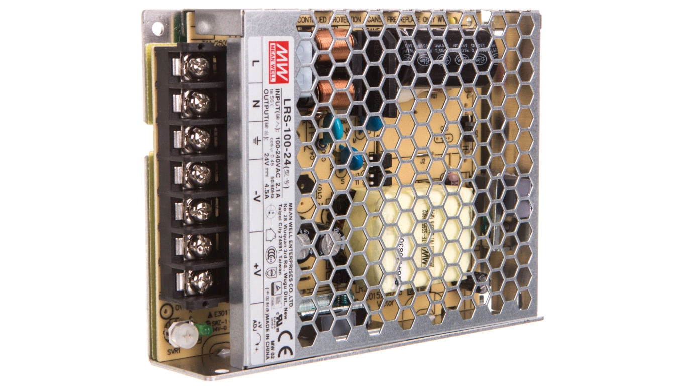 LRS-100-24 POWER SUPPLY  100W 24V 4