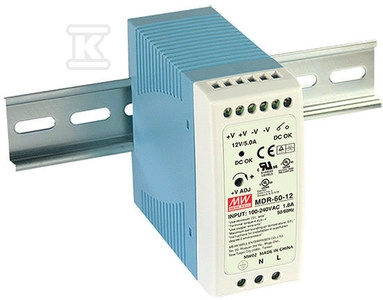POWER SUPPLY 60W 24V 2.5A