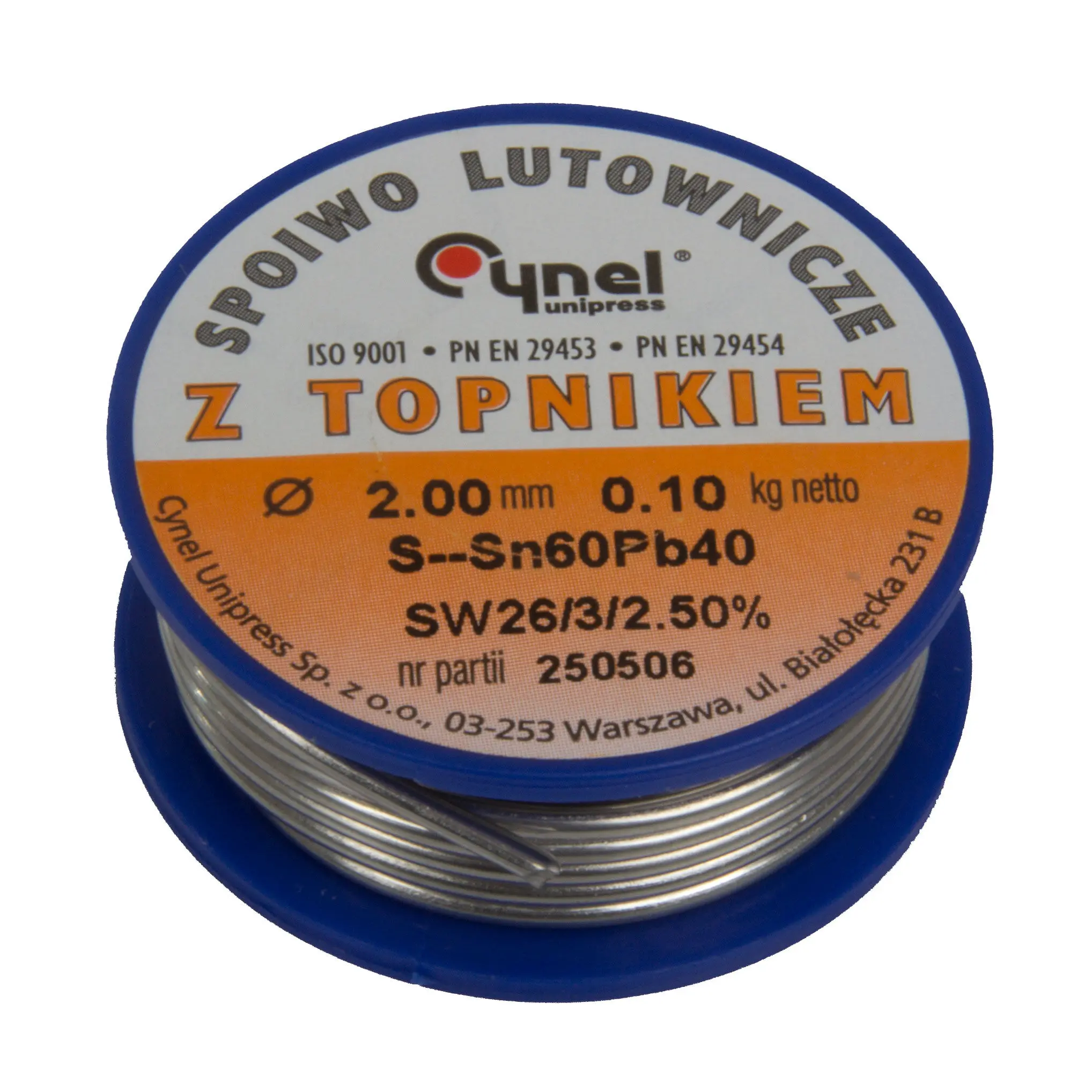 Mojeledy Tin 1.00mm 100g SW26/3/2
