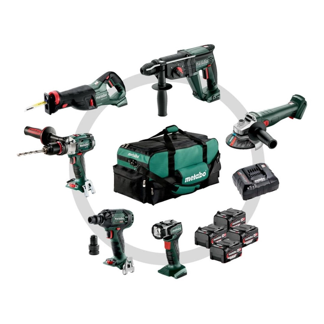 METABO ZESTAW COMBO 18V 6.1