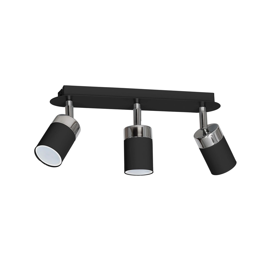 CEILING LAMP JOKER BLACK 3xGU10 MLP912