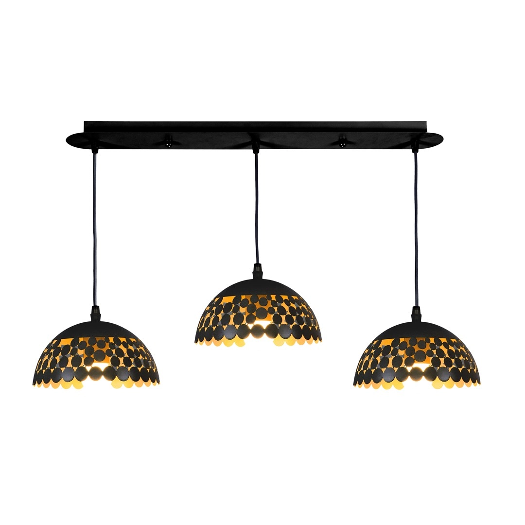 Gr.l.-LISA 3x60W E27 black