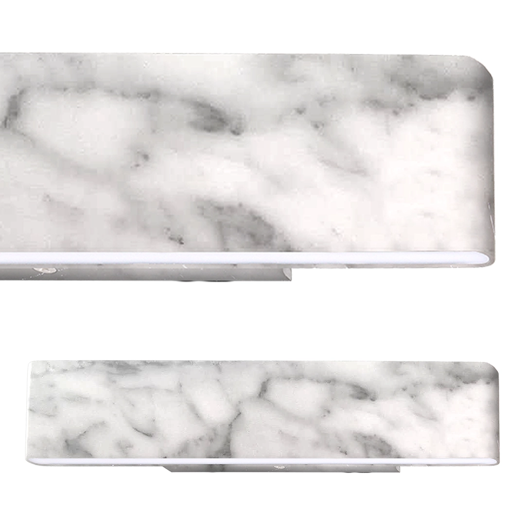 PIERCE WHITE 12W LED wall lamp