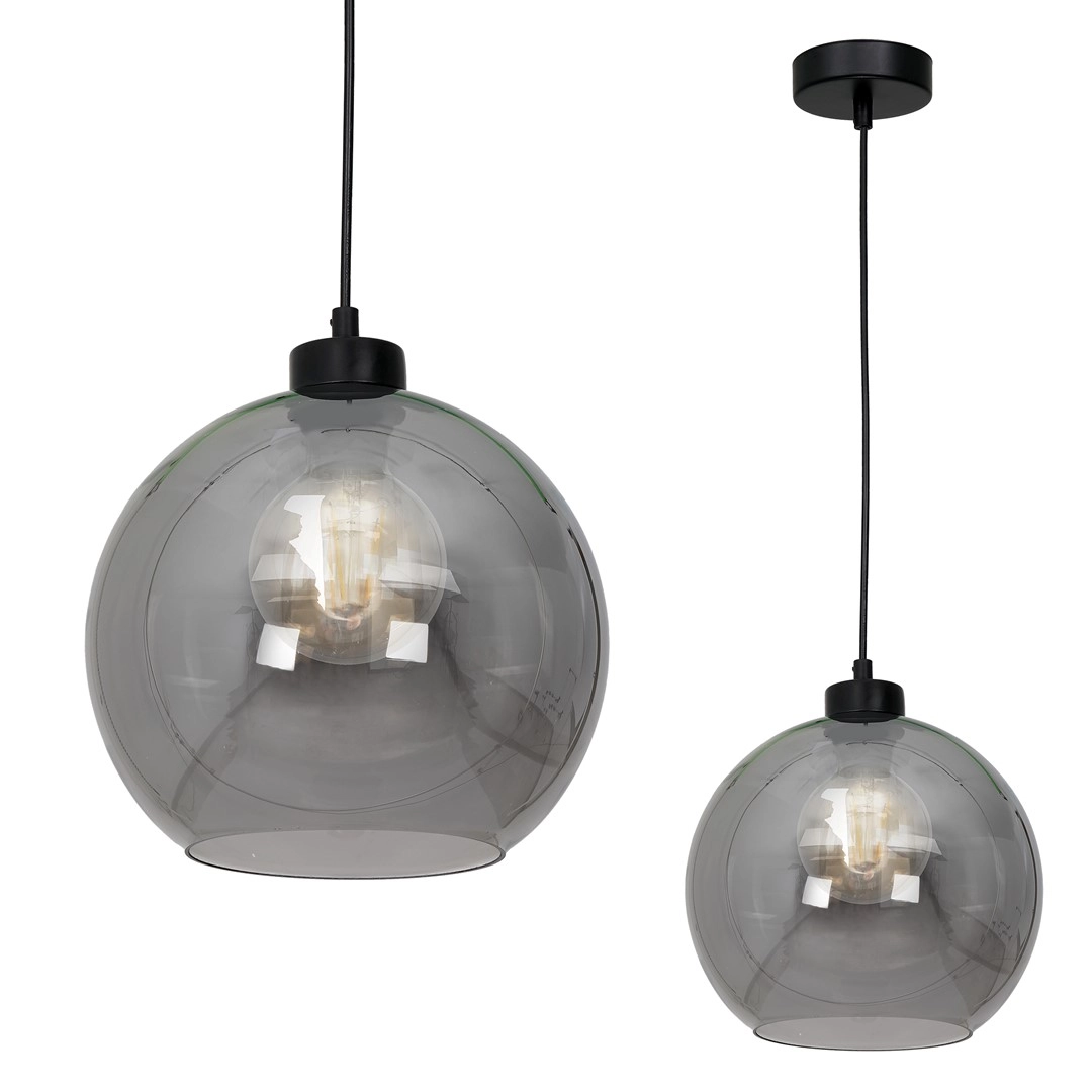 Hanging lamp SOFIA SMOKED 1xE27 MLP6577
