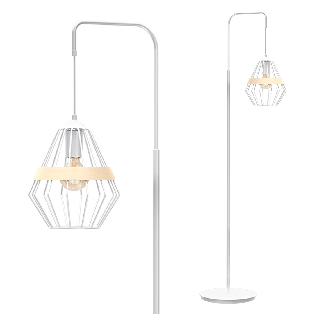 Standing lamp CLIFF WHITE 1xE27 MLP5522