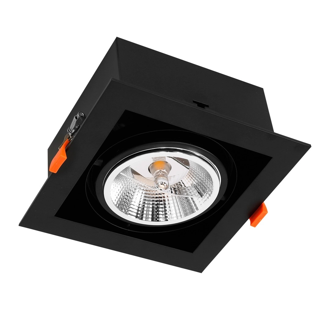 Flush Mount Fixture Plaza 1xGU10 AR111