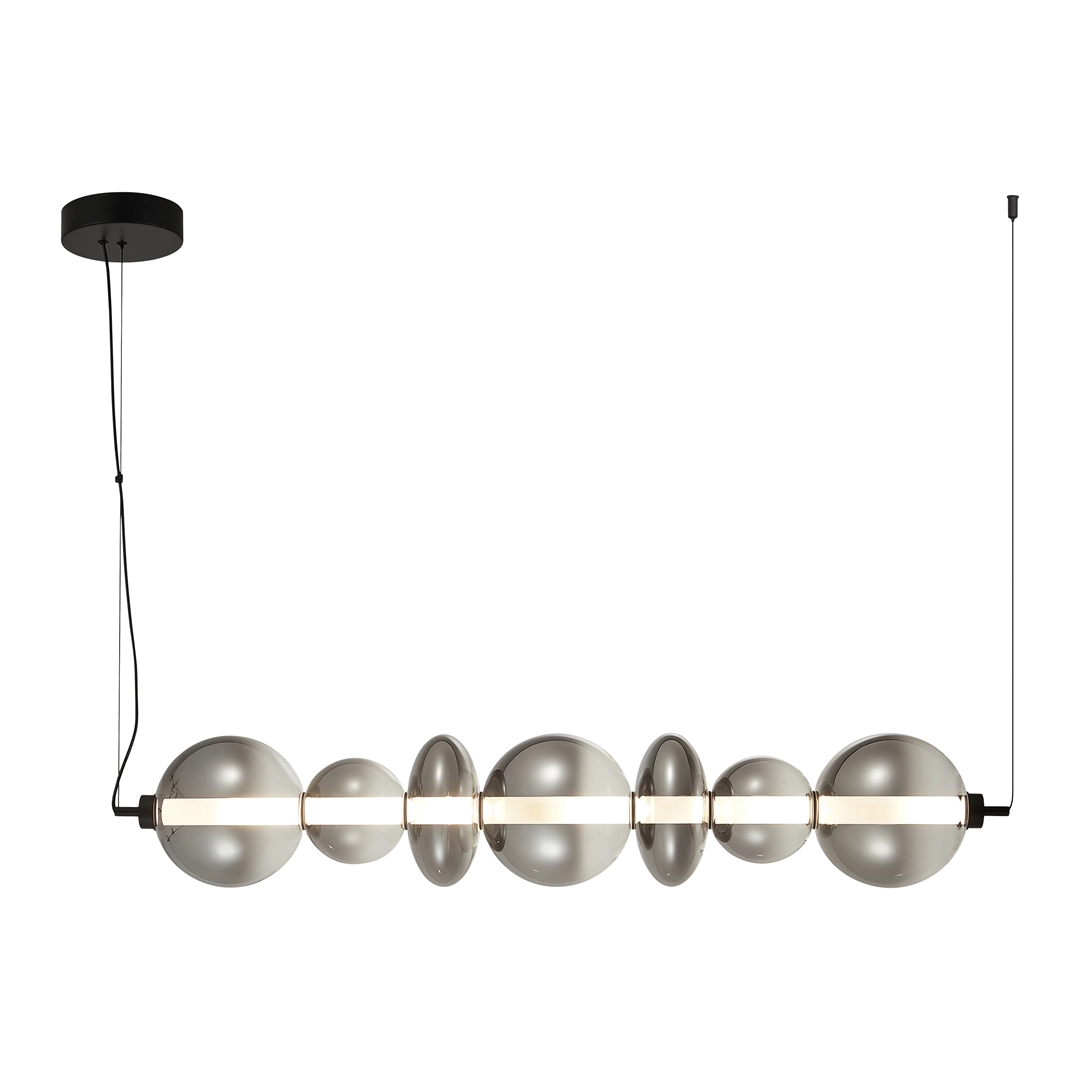 Hanging lamp DAPHNE SMOKED 40W 0001-00019-46615