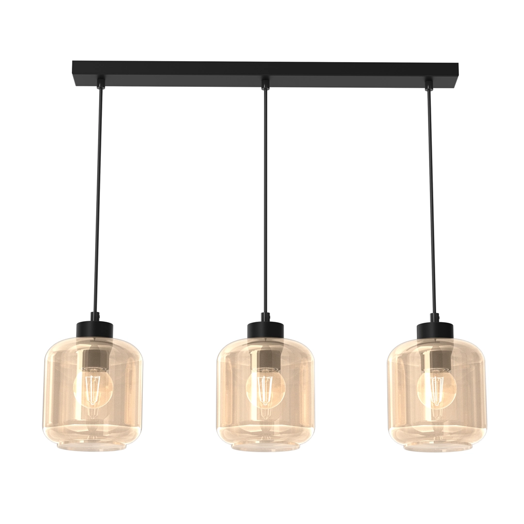 Hanging lamp SOMBRA AMBER 3xE27 0001-00019-48730