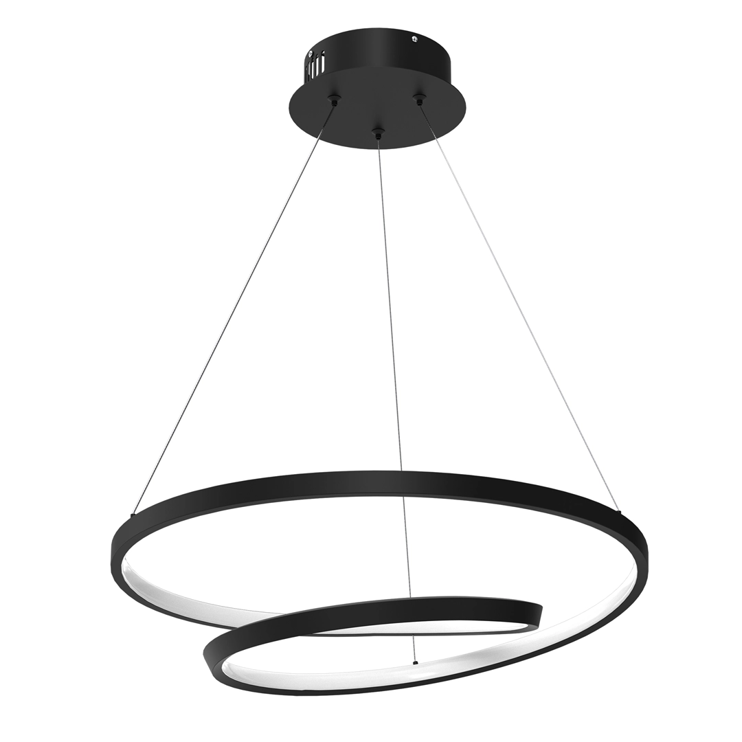Milagro pendant lamp LUCERO BLACK 48W