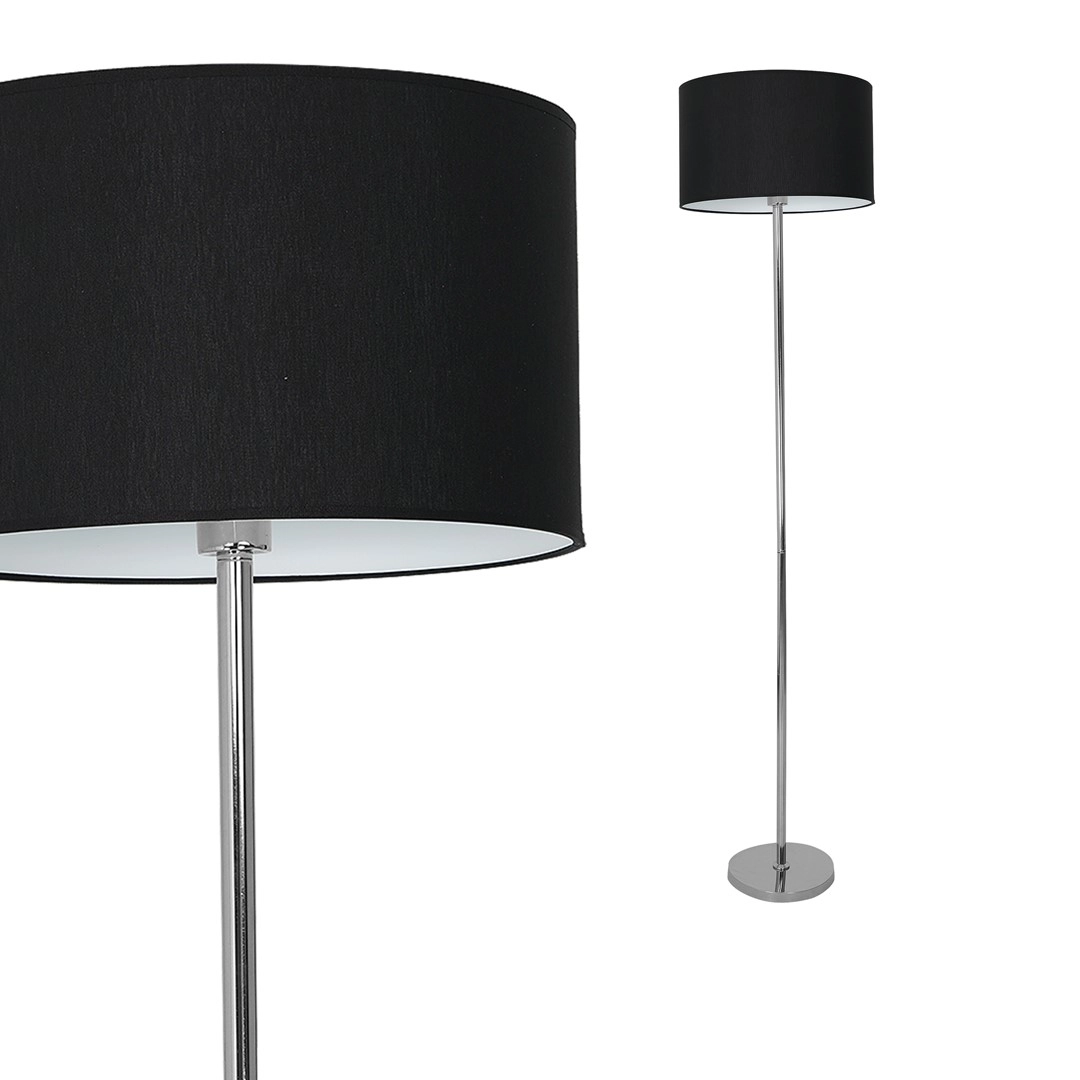 Stand lamp CASINO BLACK/CHROME 1xE27 ML6382