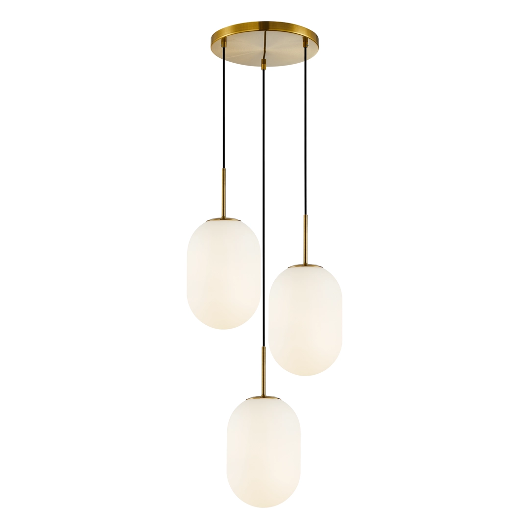 Pendant lamp ALIAS GOLD 3xE14 kolo