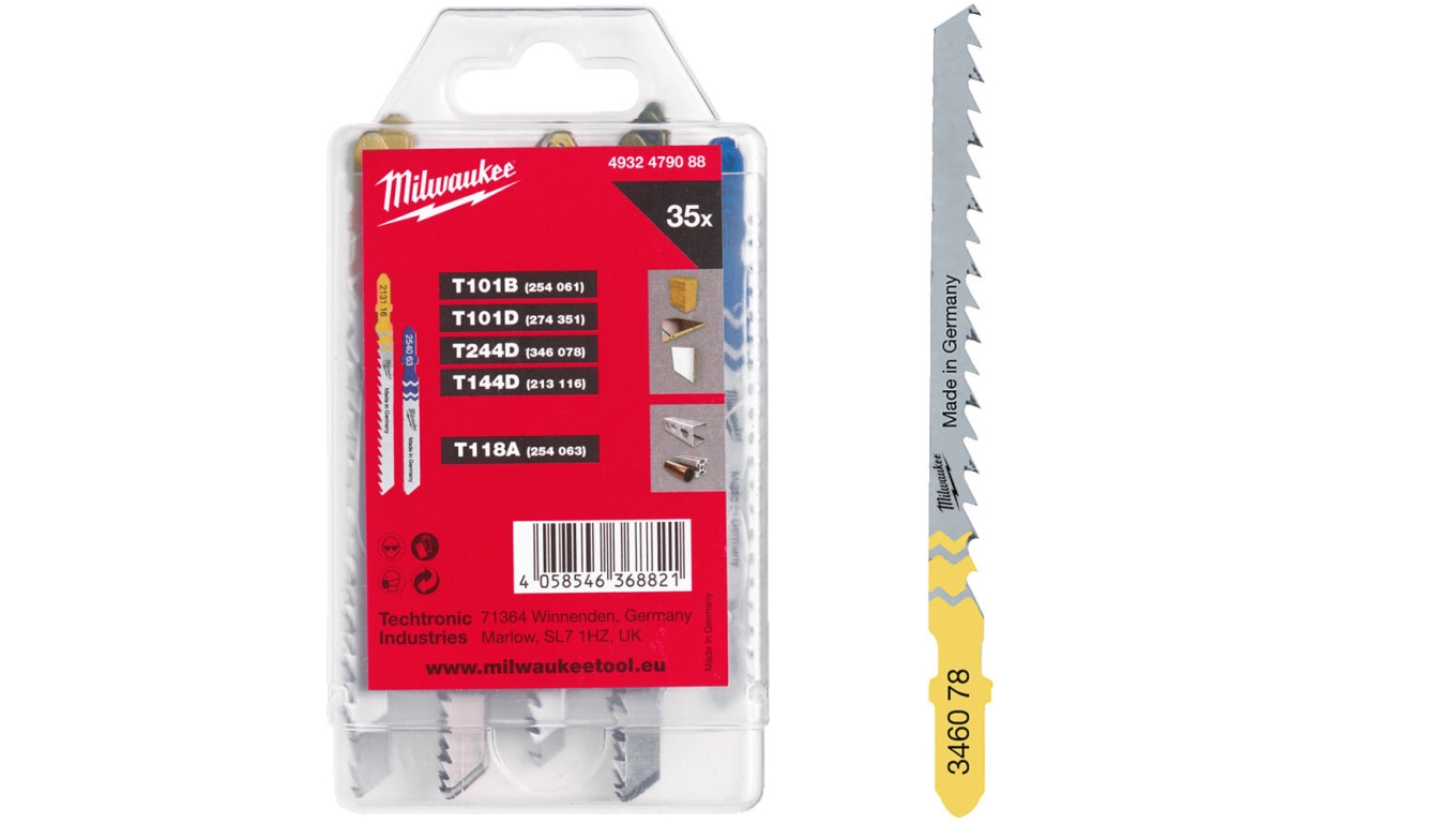 SET OF JIGSAW BLADES 35 PCS
