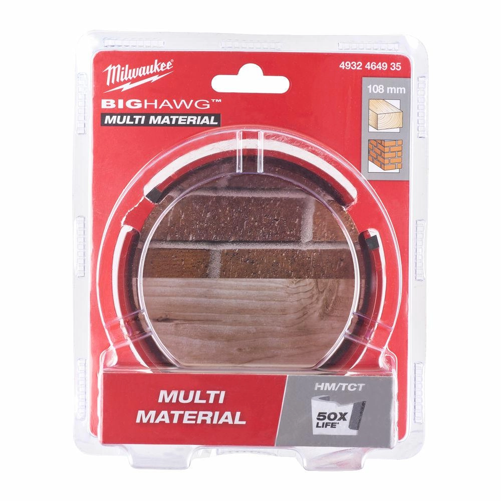 MILWAUKEE OTWORNICA BIG HAWG 108mm MULTI
