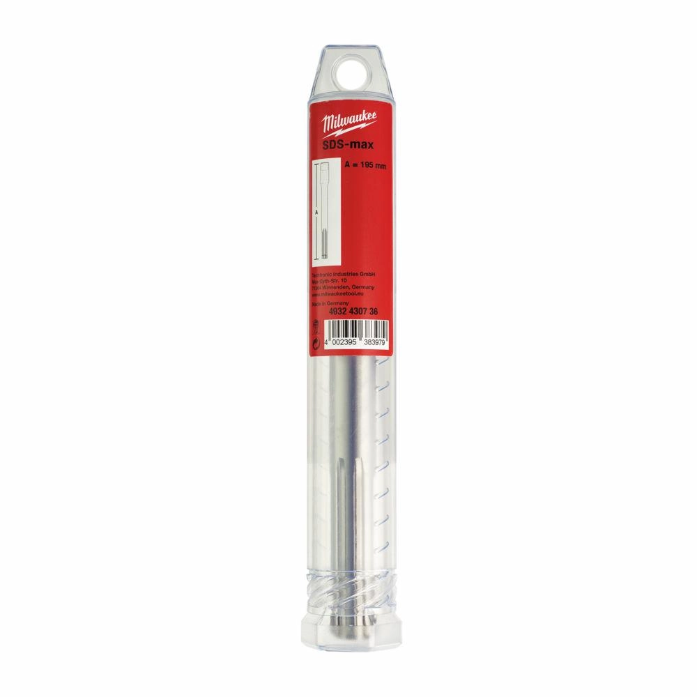 MILWAUKEE ADAPTER/STANDLE SDS-MAX 195mm FOR LACE