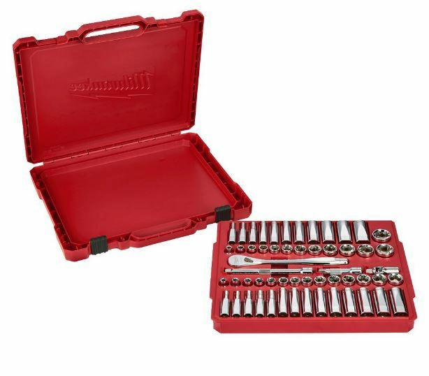 MILWAUKEE SOCKET SET 56 pcs. 3/8