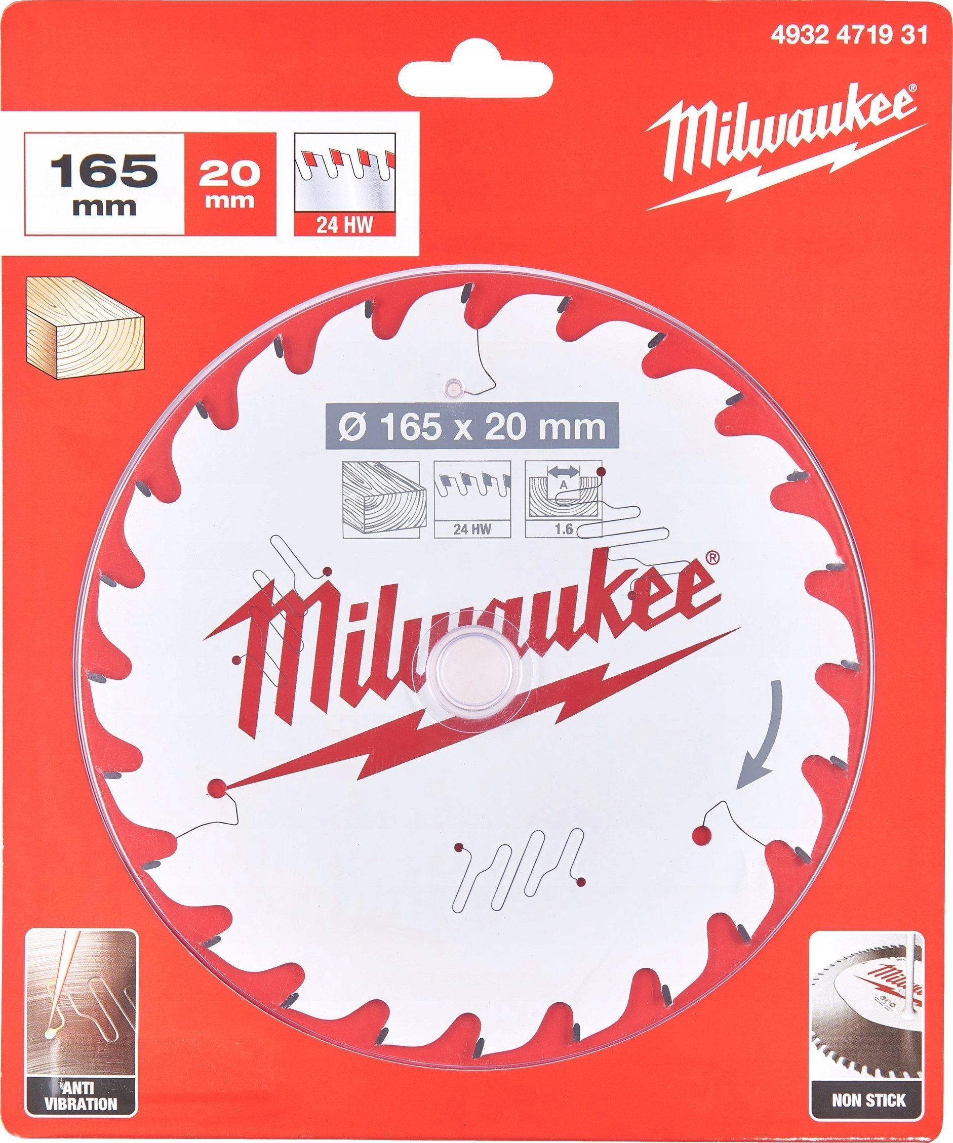 Milwaukee Accession Wood Cutting Disc MILWAUKEE