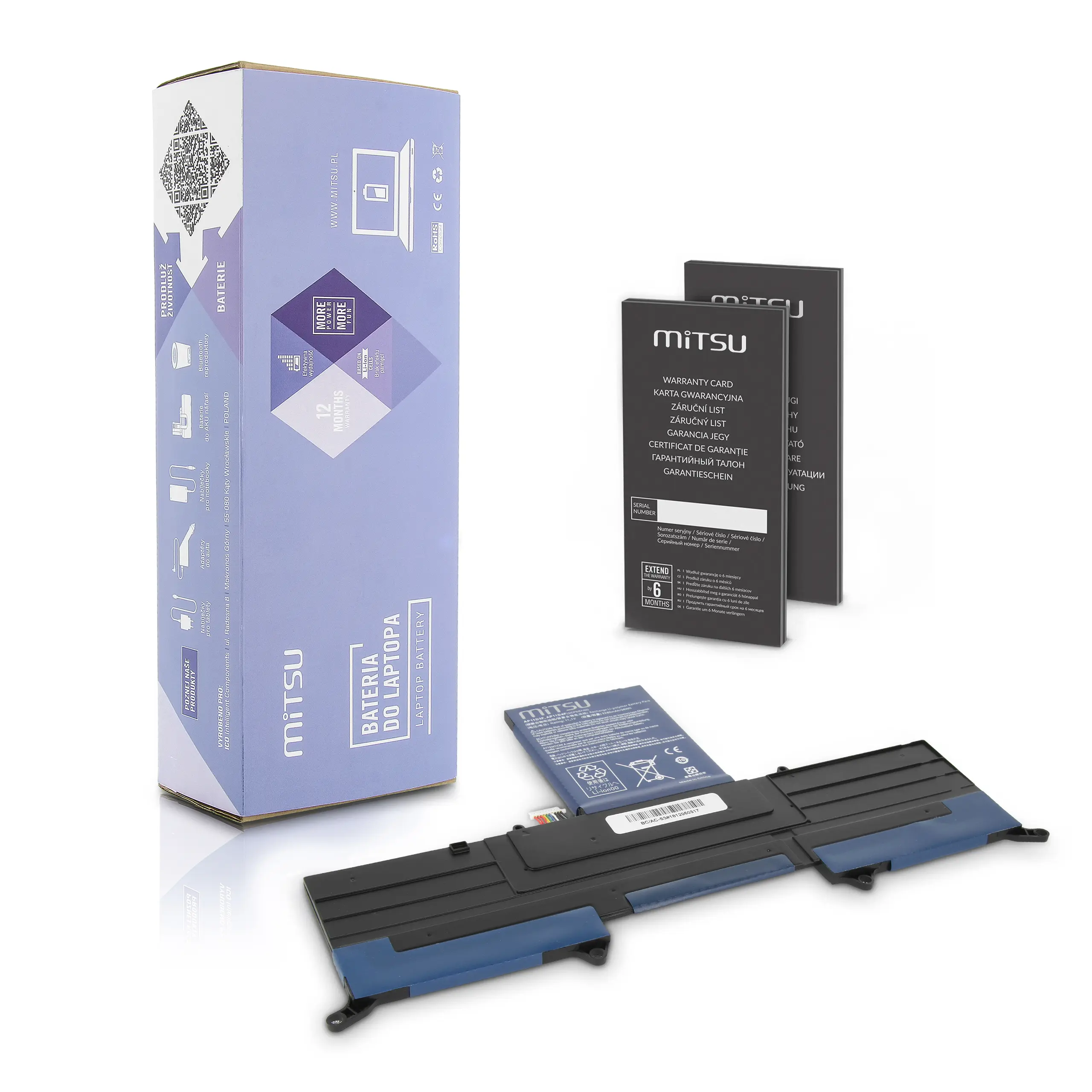 Battery Mitsu do Acer Aspire S3