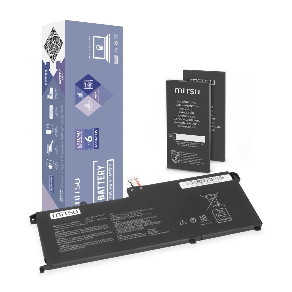Mitsu battery for Asus Zenbook Pro