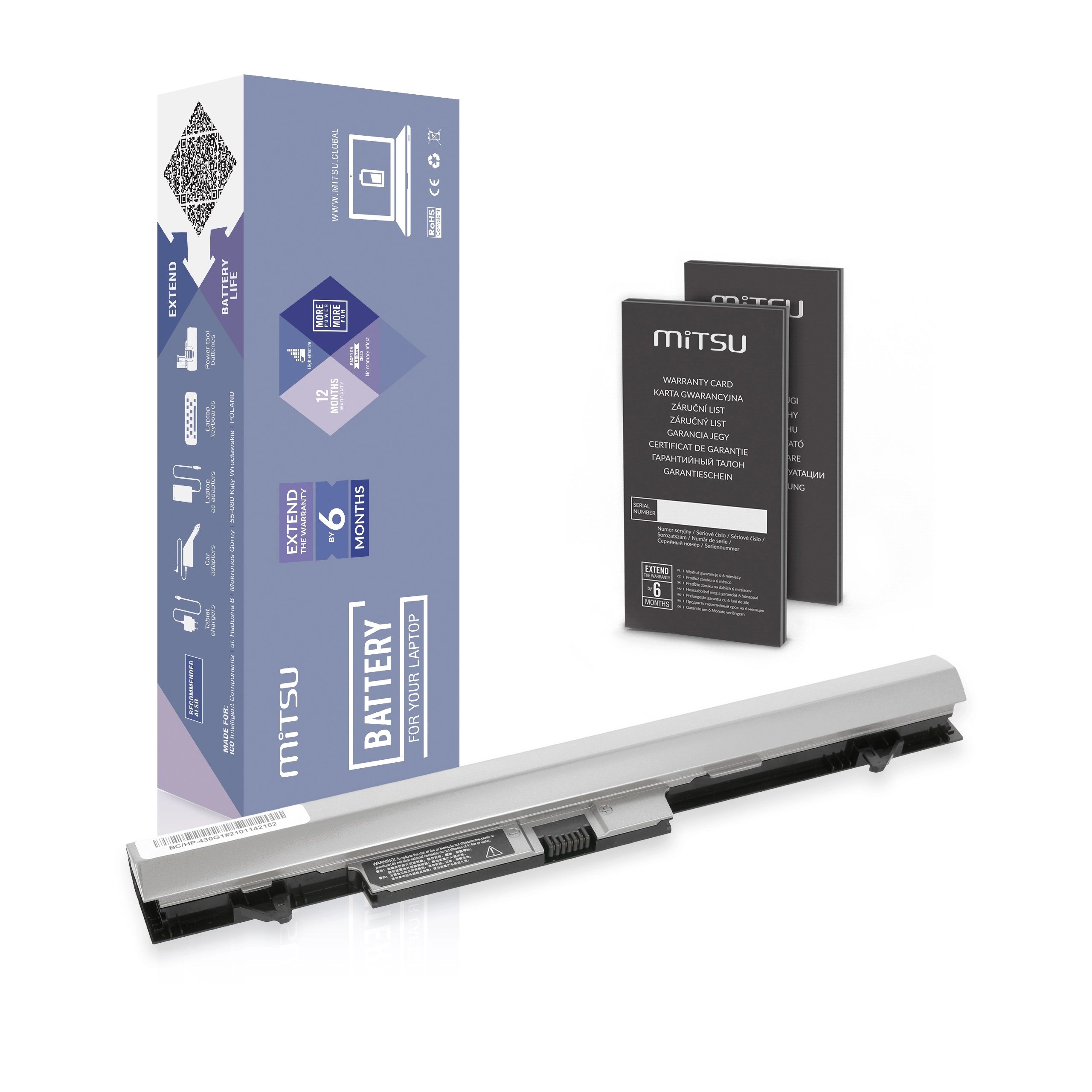 Mitsu battery for HP 430 G1