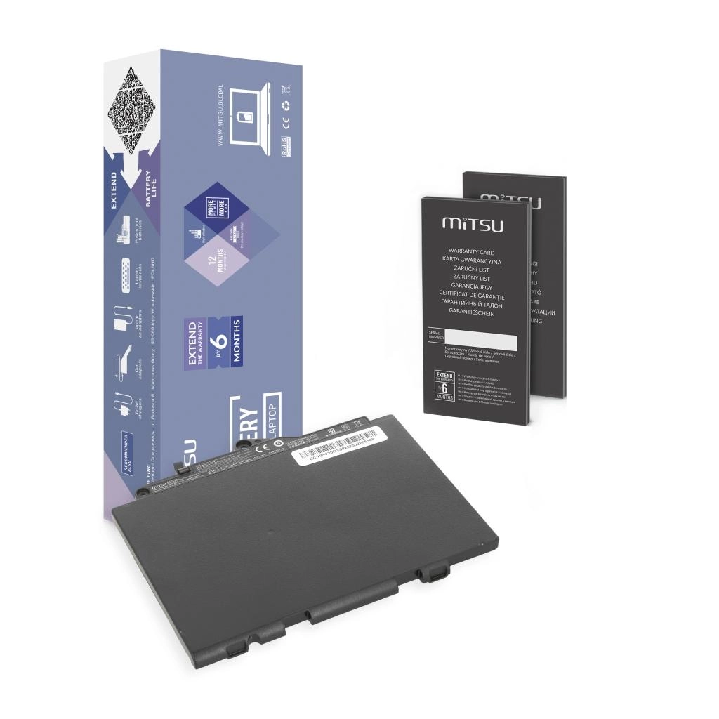 Bateria Mitsu do notebooka HP EliteBook