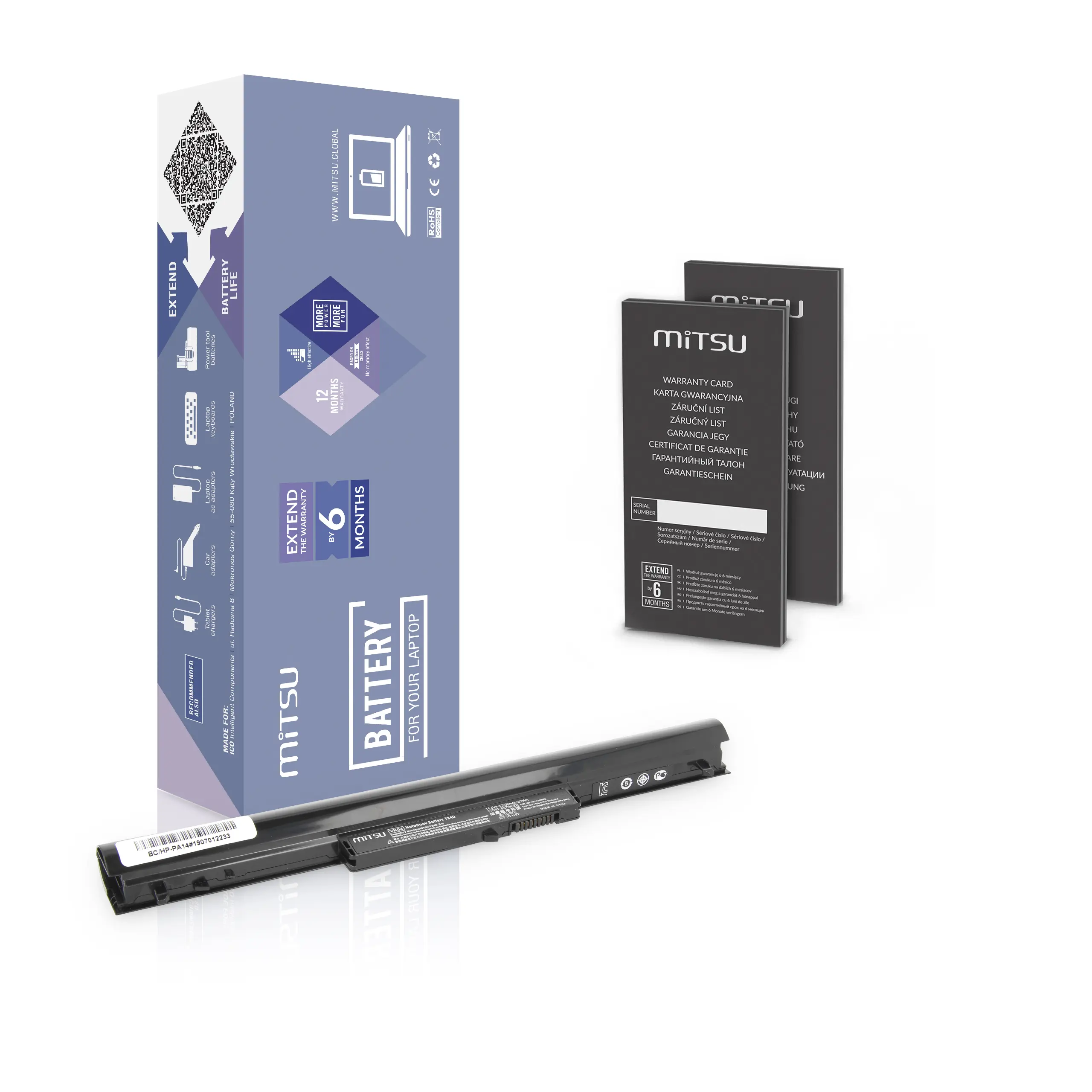 MITSU BC/HP-PA14 laptop battery (32 Wh