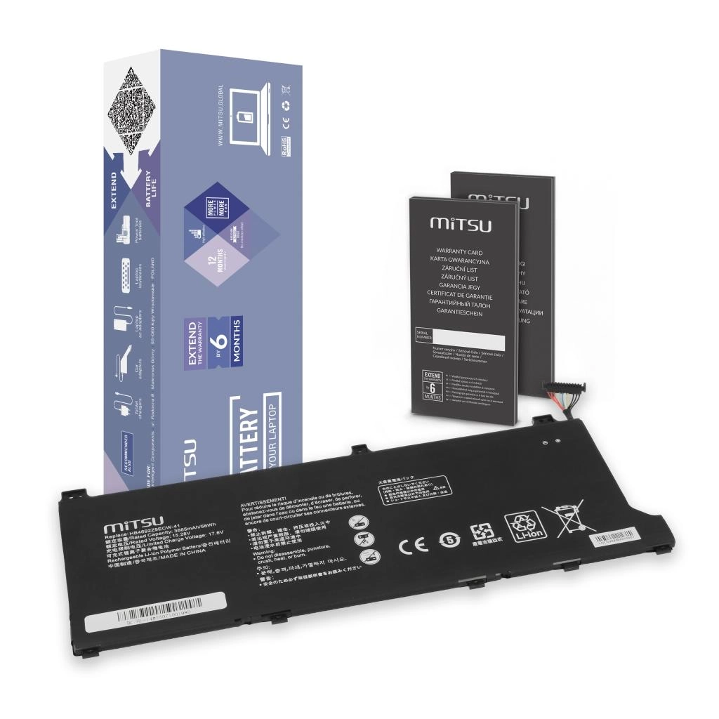 Mitsu Battery for Huawei Matebook D14