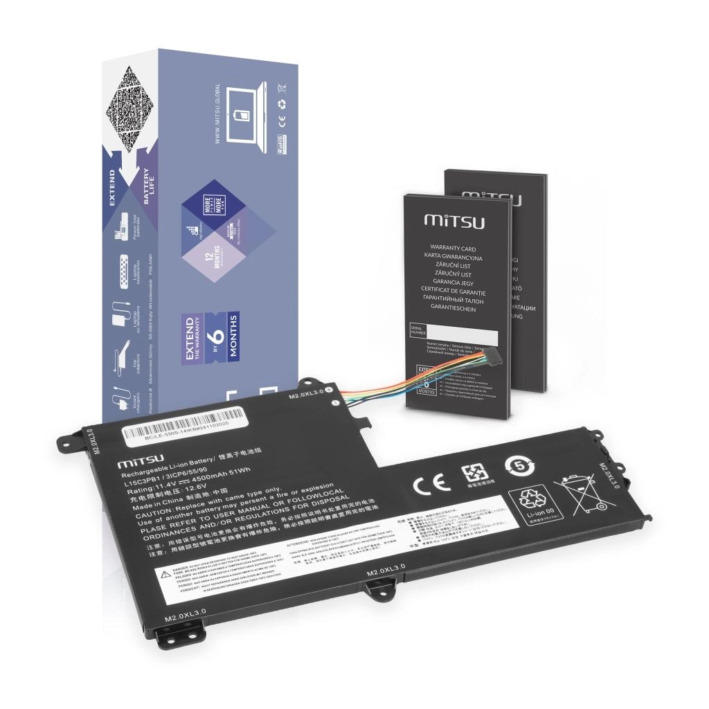 Mitsu battery for Lenovo IdeaPad 330S-14IKB