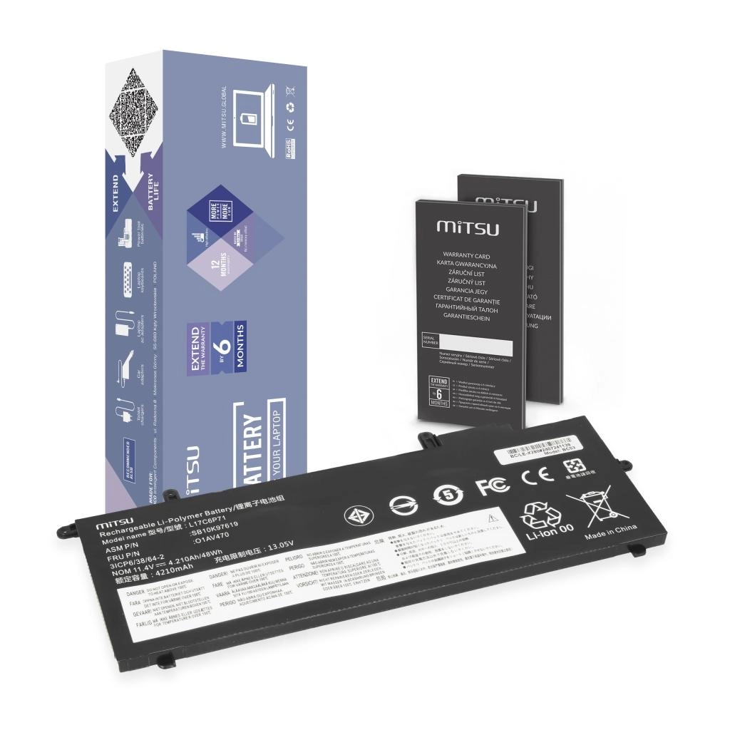 Mitsu battery for Lenovo ThinkPad A285