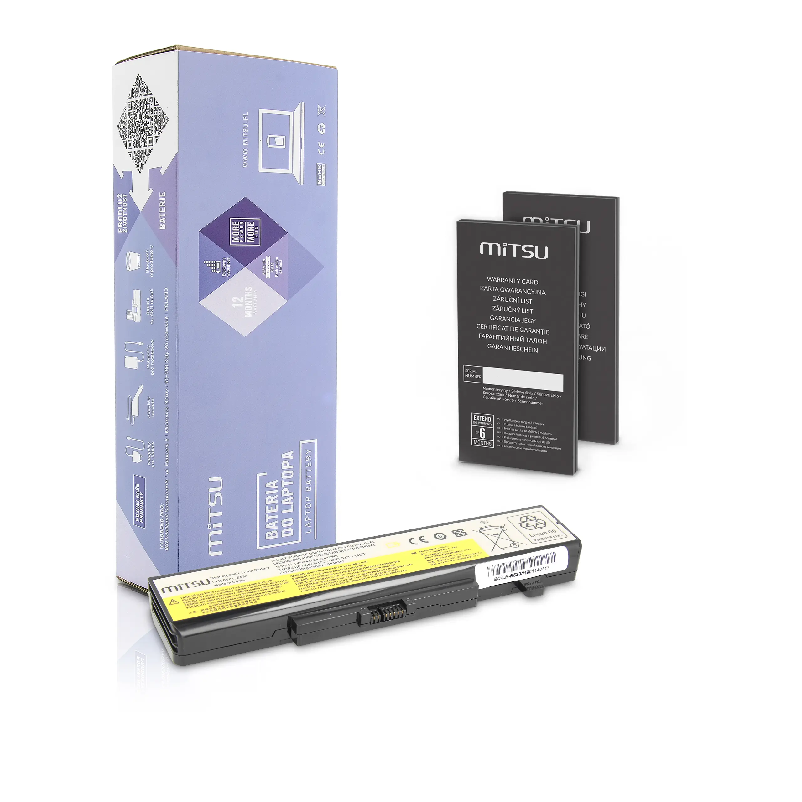 Bateria do Lenovo Thinkpad E530 4400