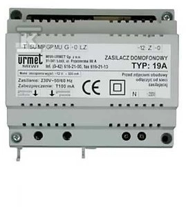 Zasilacz 19A2 URMET elektronika z funkcją