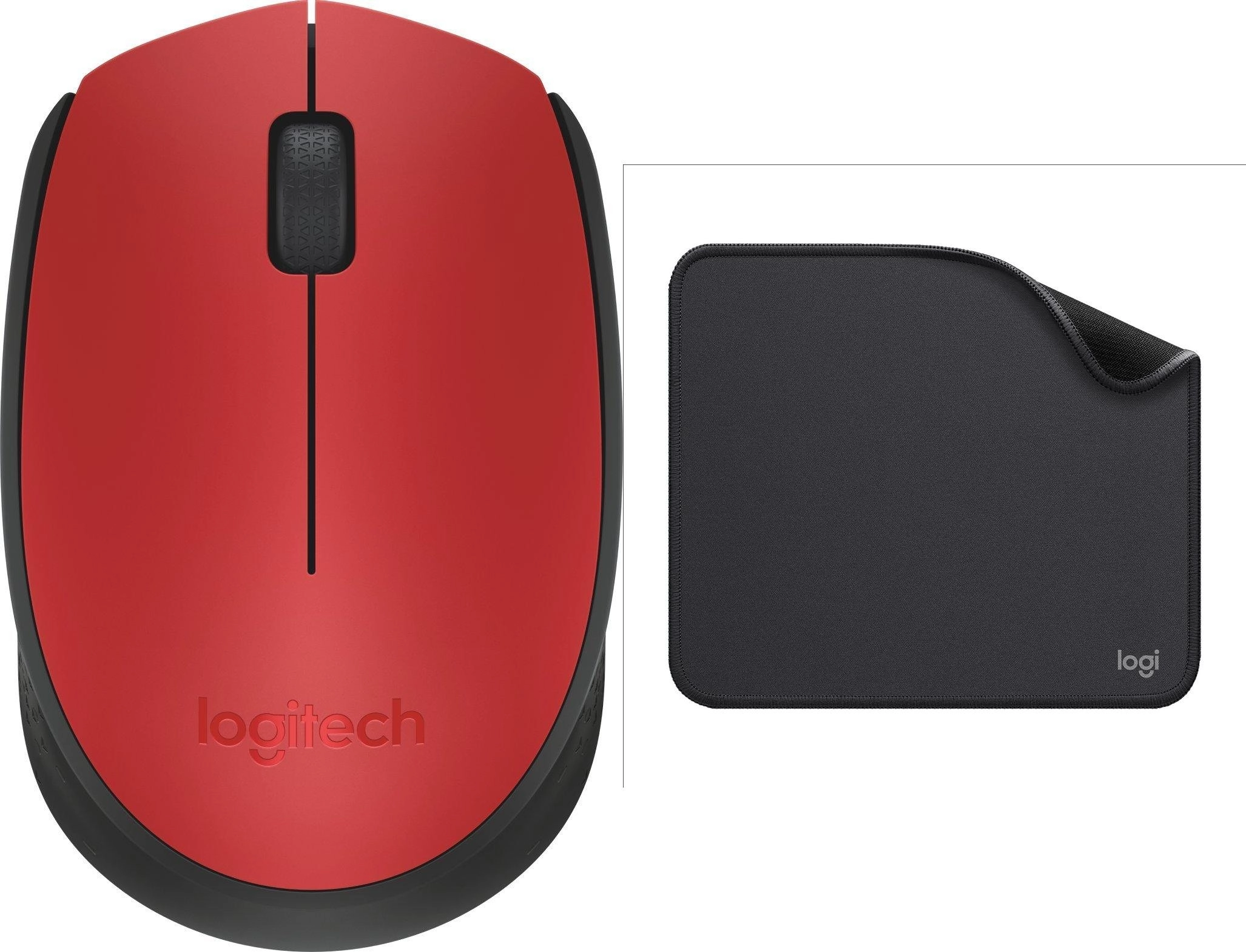 Mysz Logitech M171 czerwony (910-004641) +