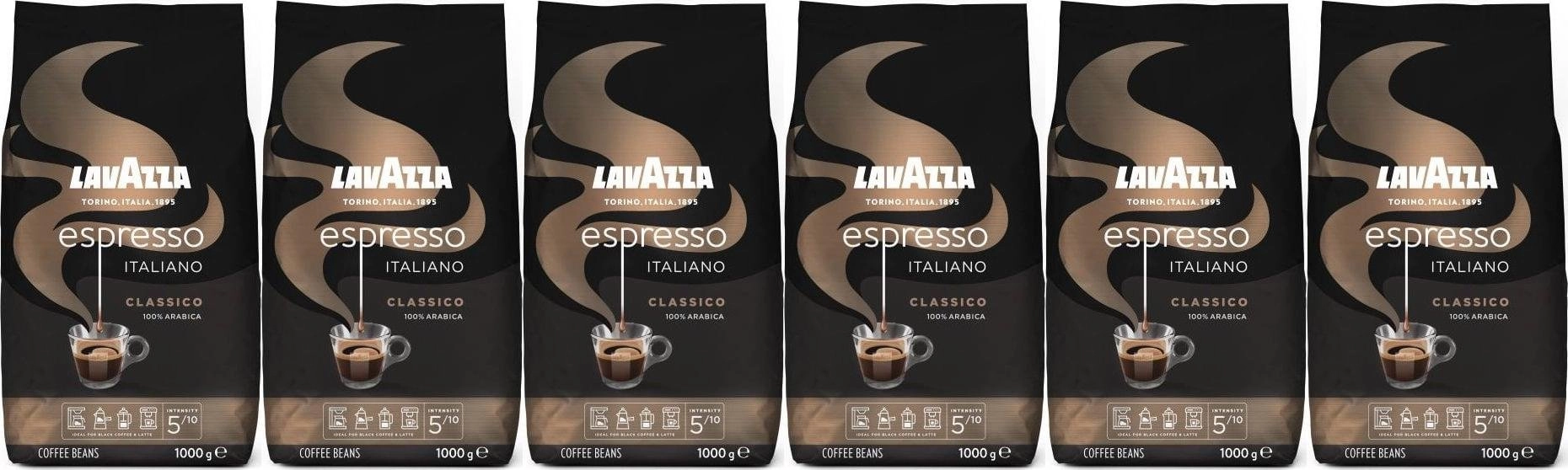 Kawa ziarnista Lavazza 6 x Kawa