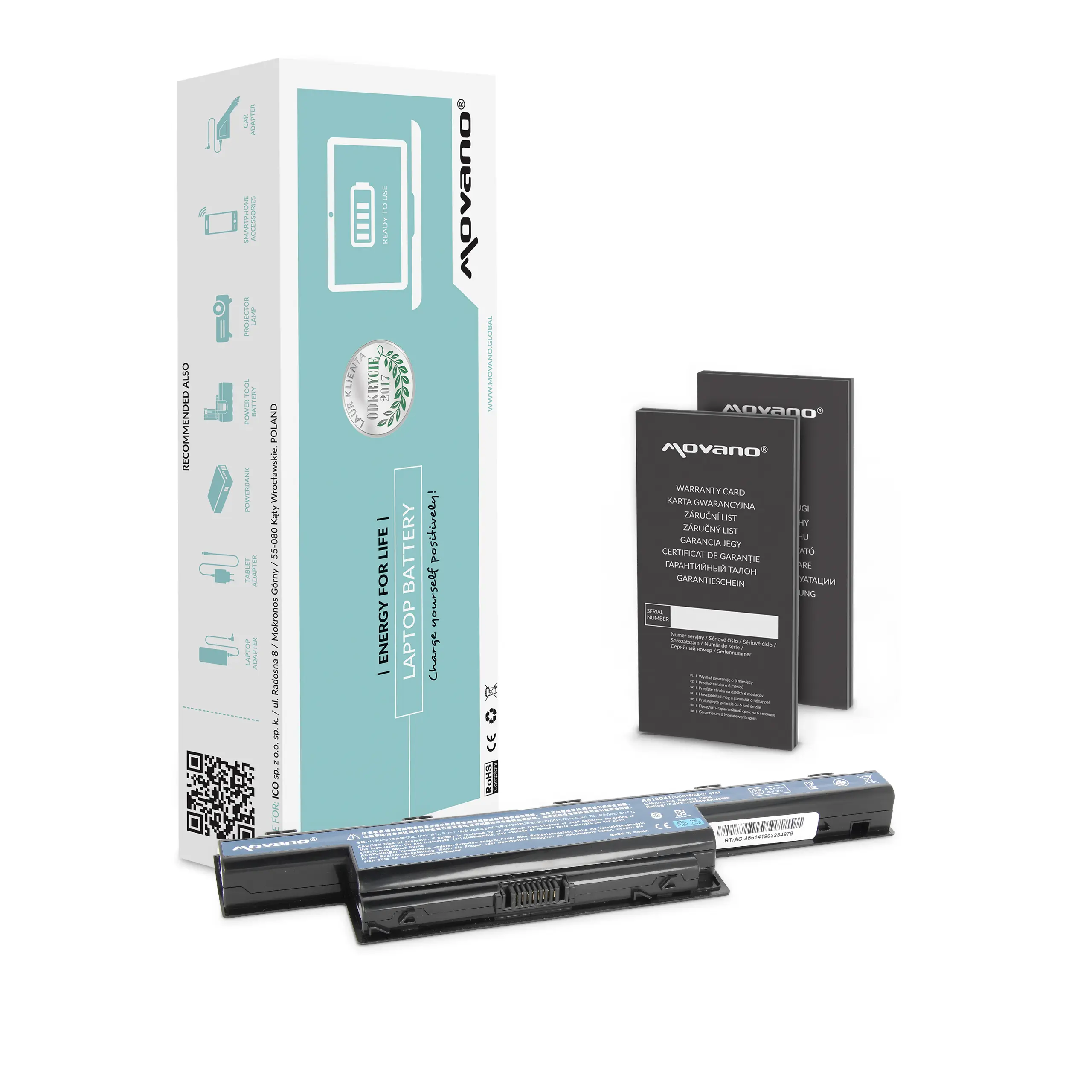 Bateria Movano Acer Aspire 4551 4741