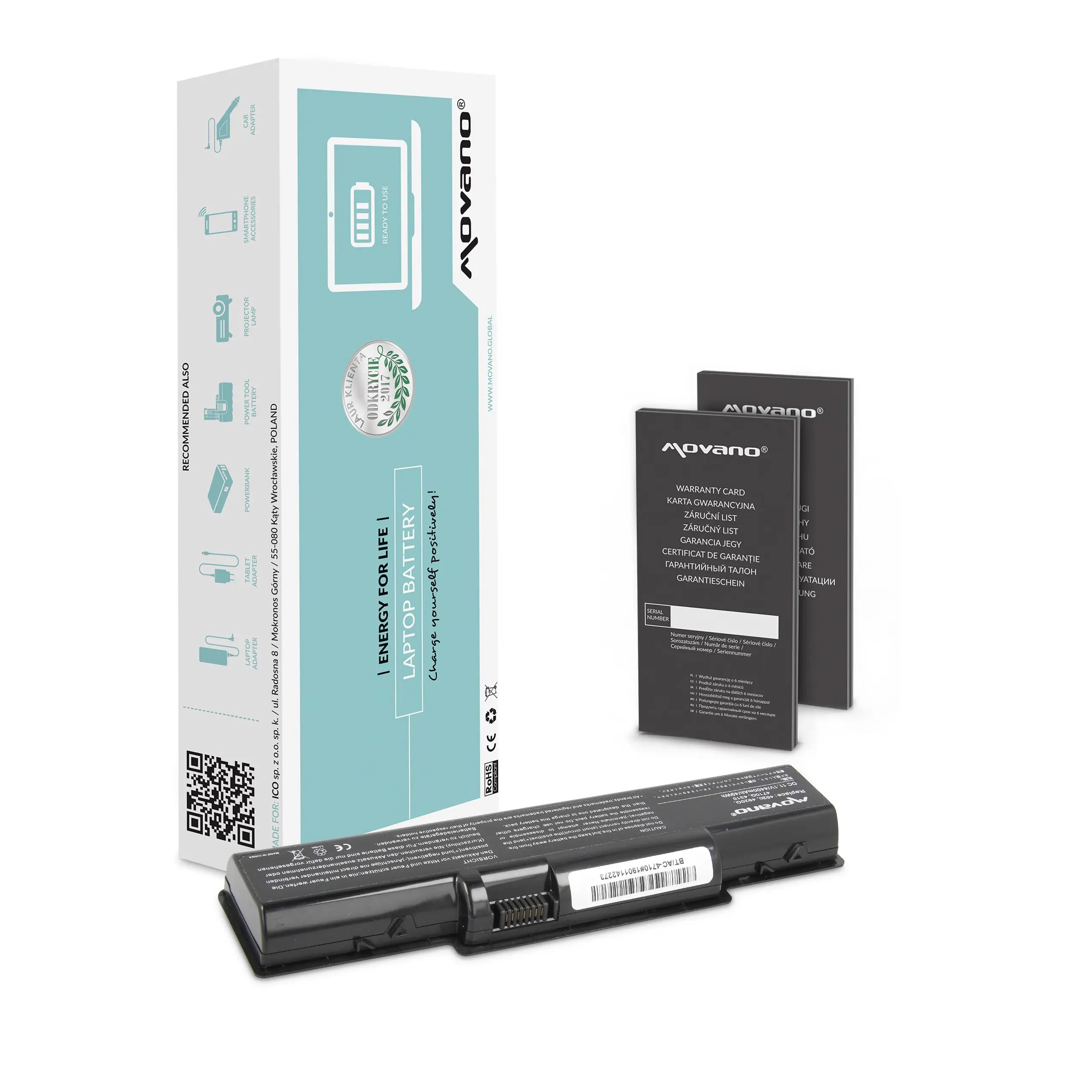 Movano battery for Acer Aspire 4310