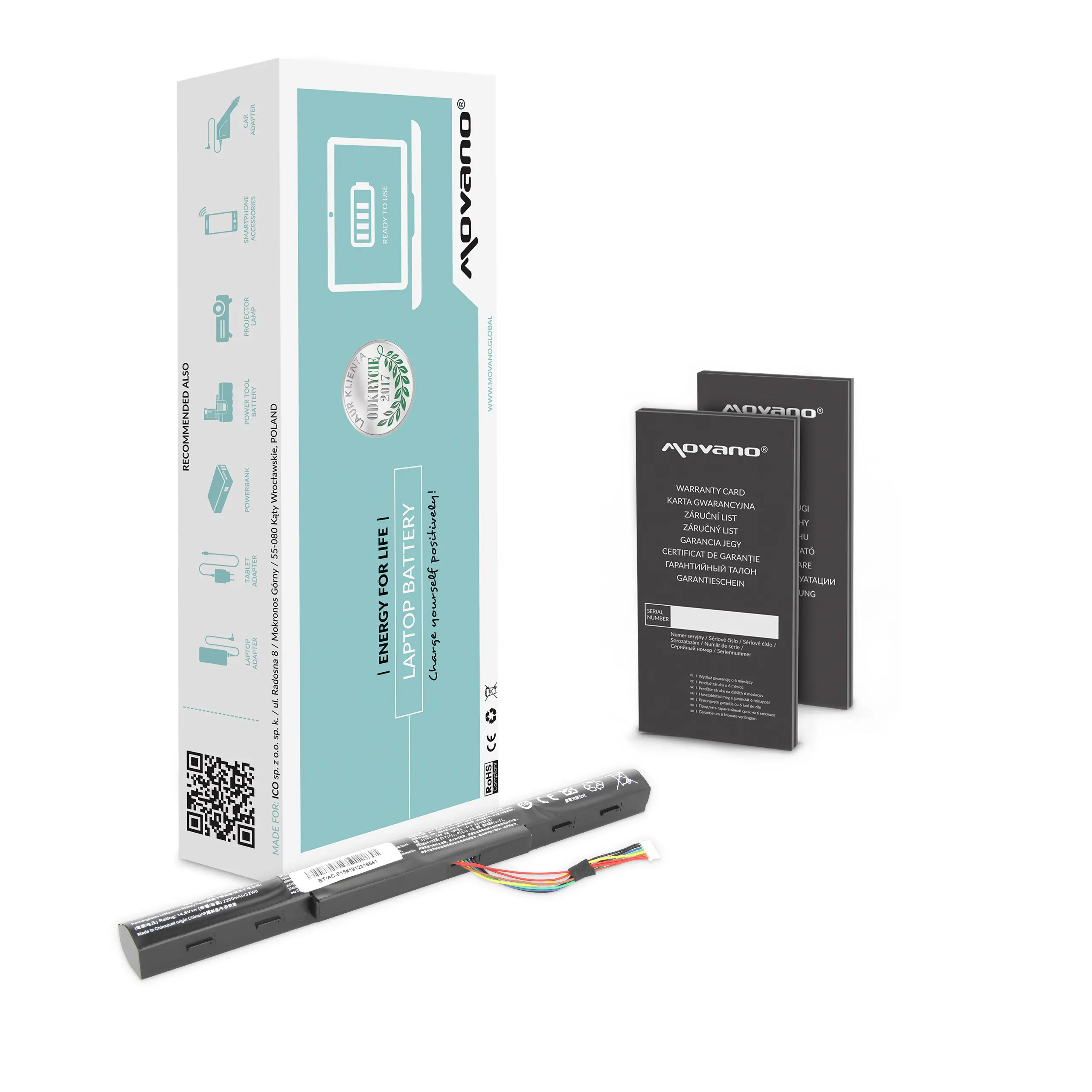 Bateria Movano do notebooka Acer Aspire