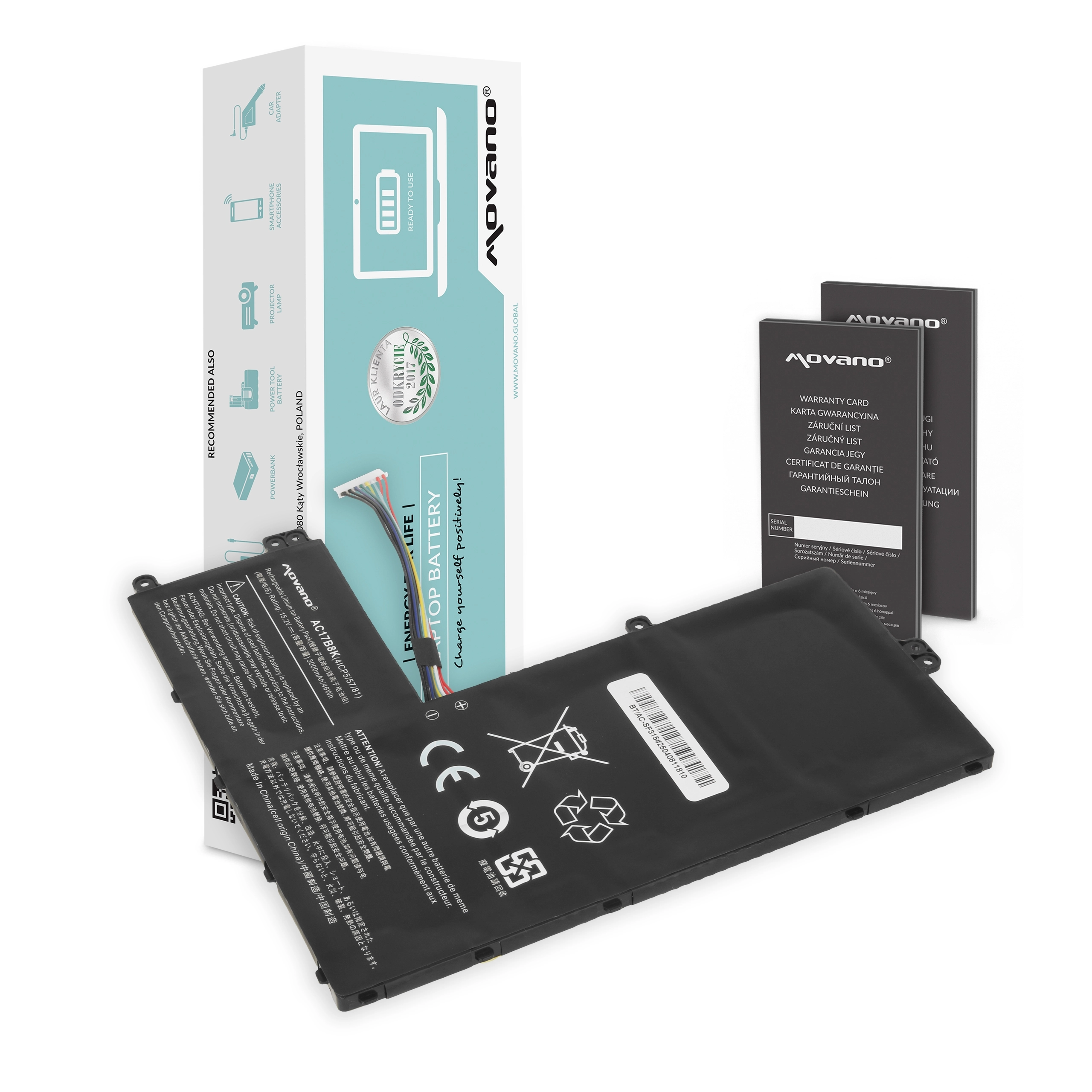 Movano battery for Acer Swift 3