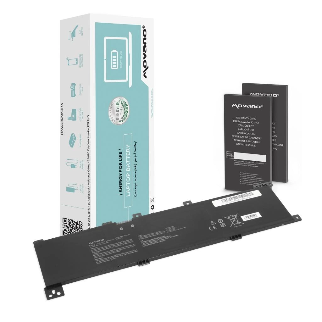Movano battery for Asus Vivobook 17