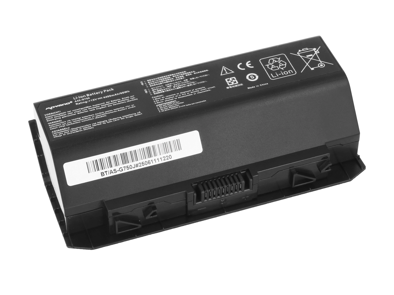 Movano Battery for Asus ROG G750JH