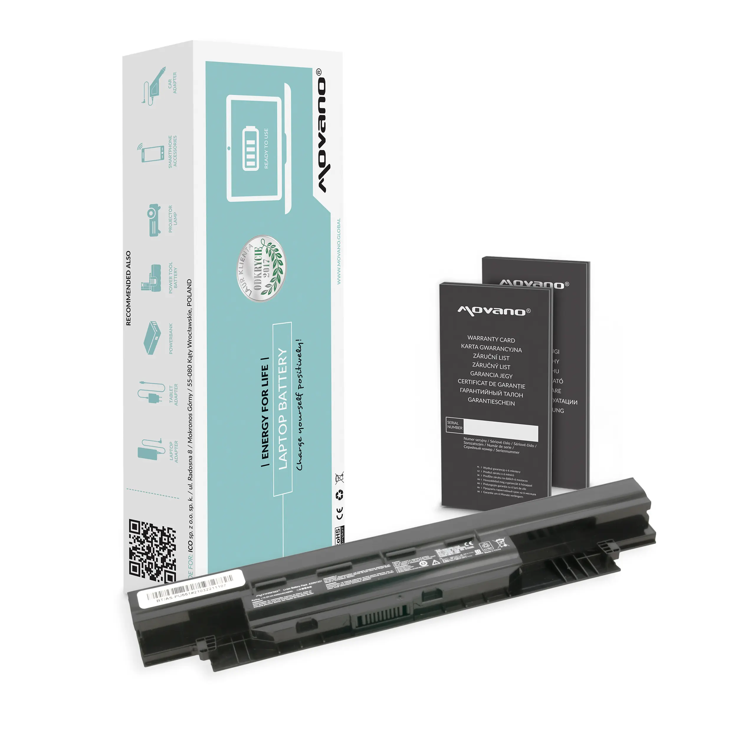 Bateria Movano Asus PRO PU451 PU550