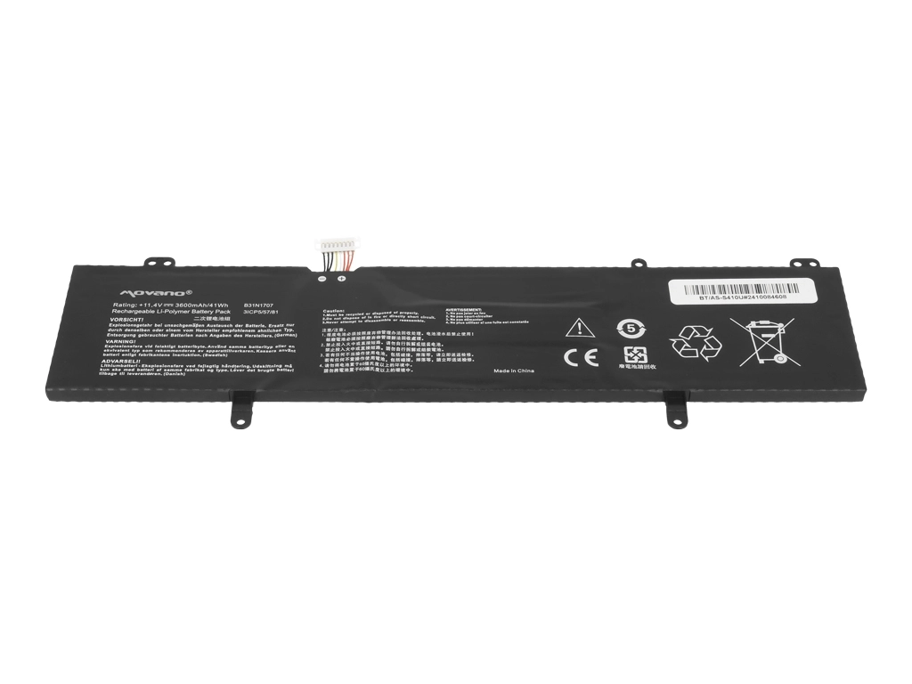 Movano Battery for Asus VivoBook F411U
