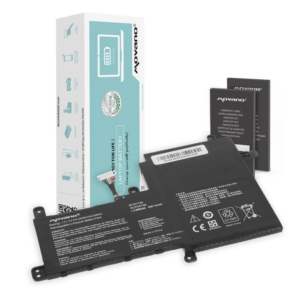 Movano Battery for Asus Vivobook S15