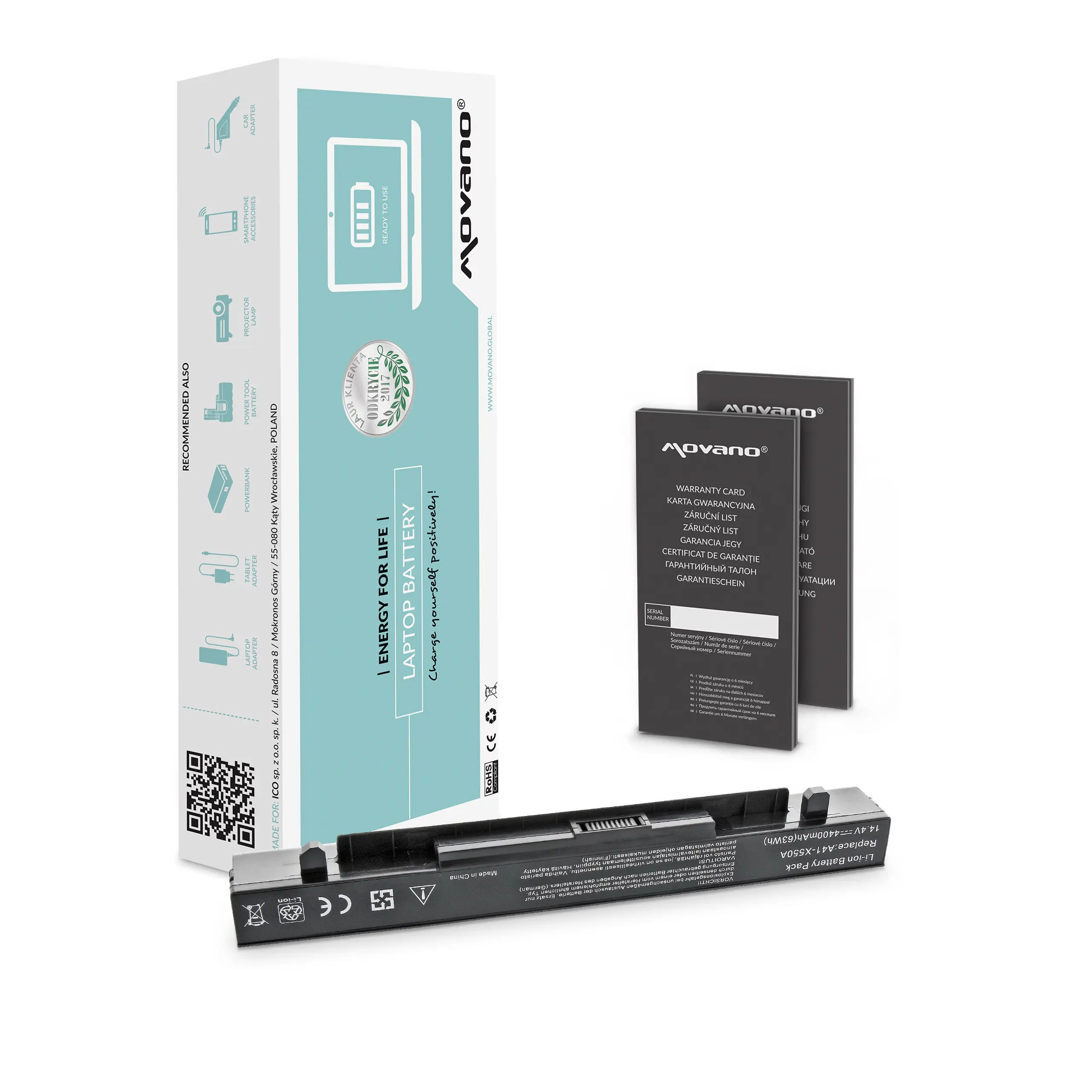 Bateria Movano bateria movano Asus X550