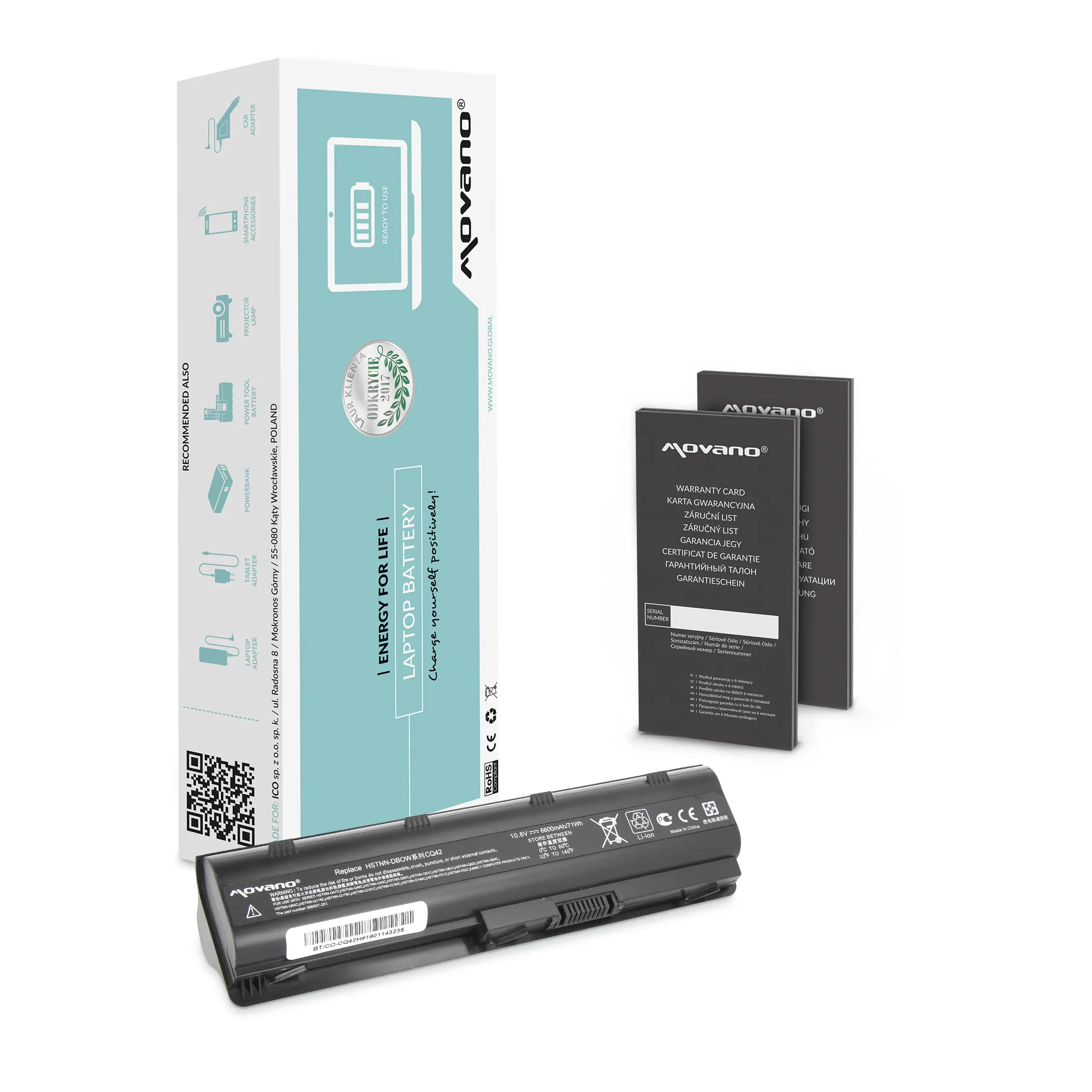 Movano Battery Movano Battery for Compaq